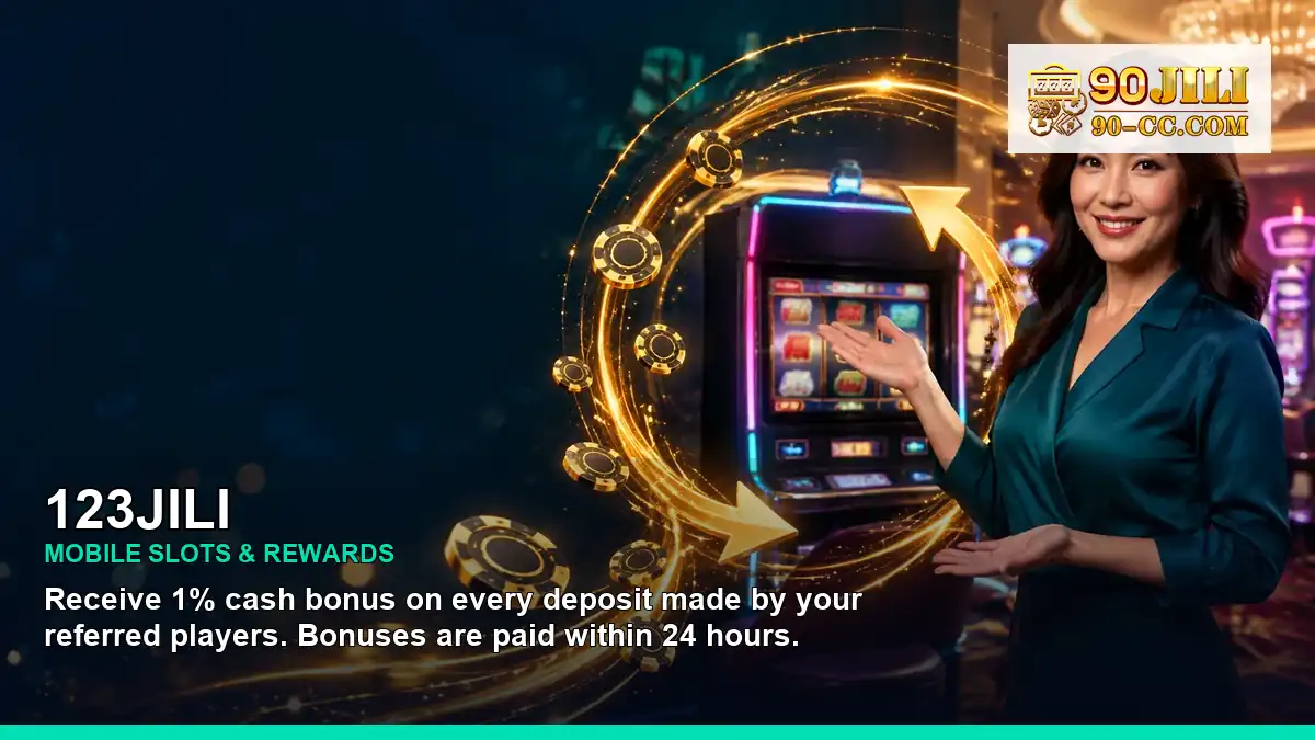 123JILI mobile slots promotion for Philippine players